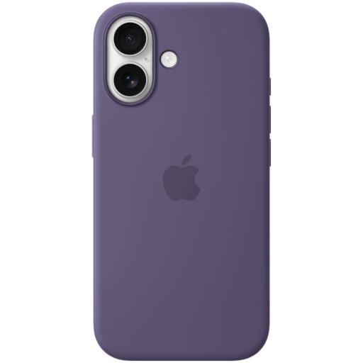 Apple Case Silicone Case with MagSafe Purple Fog for iPhone 17